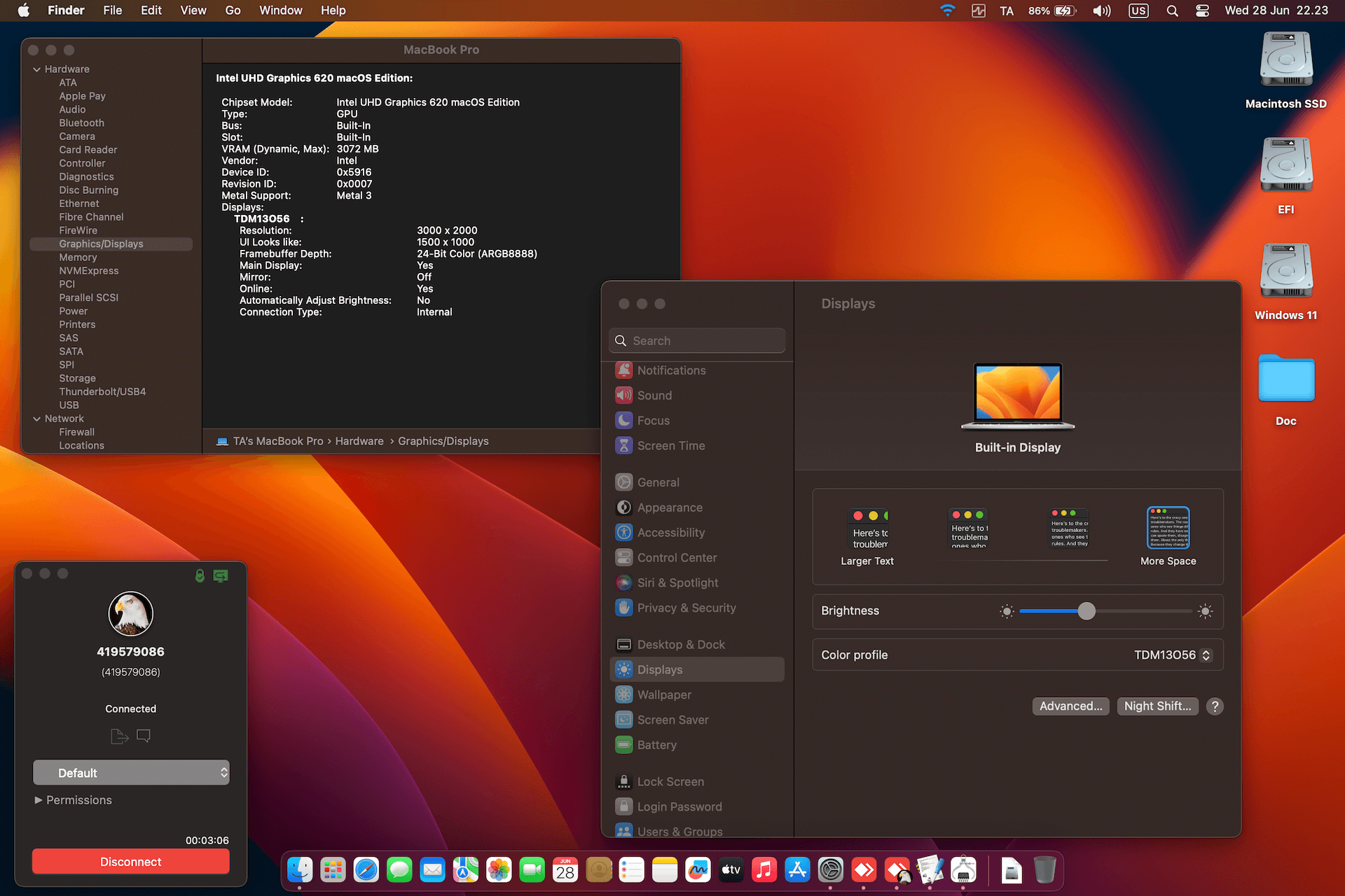 Microsoft Surface Book 2 [KabyLake R   Intel UHD 620 + I2C]   OpenCore 1